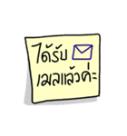 my sticky notes（個別スタンプ：25）