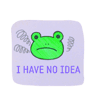 Handwritten Vivid Frog（個別スタンプ：8）