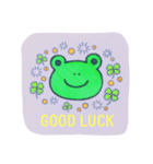 Handwritten Vivid Frog（個別スタンプ：12）