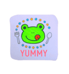 Handwritten Vivid Frog（個別スタンプ：13）