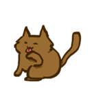 茶ねこの生態（個別スタンプ：11）