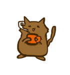 茶ねこの生態（個別スタンプ：24）