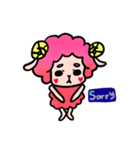 A little Red Sheep（個別スタンプ：28）