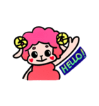 A little Red Sheep（個別スタンプ：32）