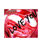 I LOVE YOU (SWEET HEART ) of lihua（個別スタンプ：30）