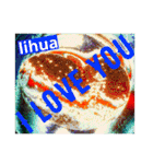 I LOVE YOU (SWEET HEART ) of lihua（個別スタンプ：36）