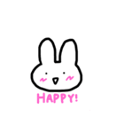 いろんなうさぎちゃん（個別スタンプ：1）