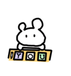 rabbit dudu（個別スタンプ：3）