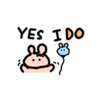 rabbit dudu（個別スタンプ：6）
