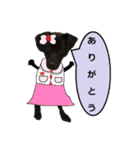 黒ラブ似くーちゃん3（個別スタンプ：12）