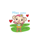 Pinky Monkey 2（個別スタンプ：11）