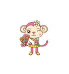 Pinky Monkey 2（個別スタンプ：14）