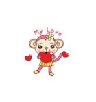 Pinky Monkey 2（個別スタンプ：21）