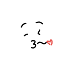 Just Some Faces（個別スタンプ：7）