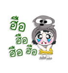 ^_^！！ My name is FaNi. Dog. ！（個別スタンプ：17）