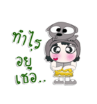 ^_^！！ My name is FaNi. Dog. ！（個別スタンプ：26）