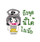 ^_^！！ My name is FaNi. Dog. ！（個別スタンプ：38）