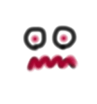 闇を抱えた顔文字たち（個別スタンプ：2）
