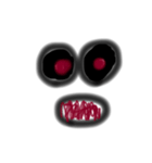 闇を抱えた顔文字たち（個別スタンプ：6）