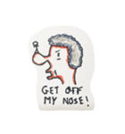 Old woman crazy 1（個別スタンプ：2）