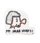 Old woman crazy 1（個別スタンプ：4）