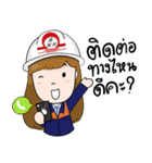Mr Jingjai ＆ Ms Sandee（個別スタンプ：9）