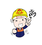 Mr Jingjai ＆ Ms Sandee（個別スタンプ：19）