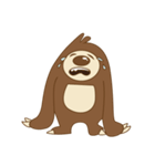 Cute Sloth Bear（個別スタンプ：33）