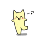 あしなが猫の日常スタンプ（個別スタンプ：2）