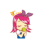赤石夕コのイラストSD（個別スタンプ：4）