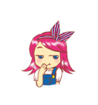 赤石夕コのイラストSD（個別スタンプ：5）
