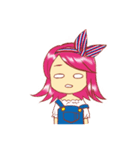 赤石夕コのイラストSD（個別スタンプ：6）