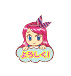 赤石夕コのイラストSD（個別スタンプ：8）
