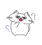 目がおかしい？！ヘンテコ猫（個別スタンプ：2）