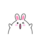 Cute and lovely rabbit stickers（個別スタンプ：11）