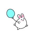 Cute and lovely rabbit stickers（個別スタンプ：14）