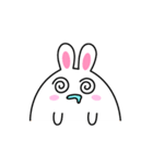 Cute and lovely rabbit stickers（個別スタンプ：15）