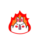 Cute and lovely rabbit stickers（個別スタンプ：19）