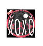 XOXO stamp ( a mole ) of lihua（個別スタンプ：4）