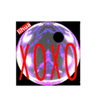 XOXO stamp ( a mole ) of lihua（個別スタンプ：11）