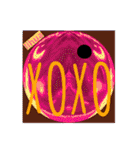 XOXO stamp ( a mole ) of lihua（個別スタンプ：21）