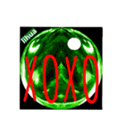 XOXO stamp ( a mole ) of lihua（個別スタンプ：31）