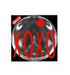 XOXO stamp ( a mole ) of lihua（個別スタンプ：39）