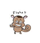 リスのはっちくん（個別スタンプ：3）