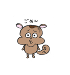 リスのはっちくん（個別スタンプ：9）
