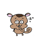 リスのはっちくん（個別スタンプ：11）
