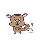 リスのはっちくん（個別スタンプ：17）
