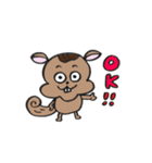 リスのはっちくん（個別スタンプ：25）