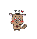 リスのはっちくん（個別スタンプ：38）