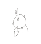 ゆらうさ 2（個別スタンプ：1）